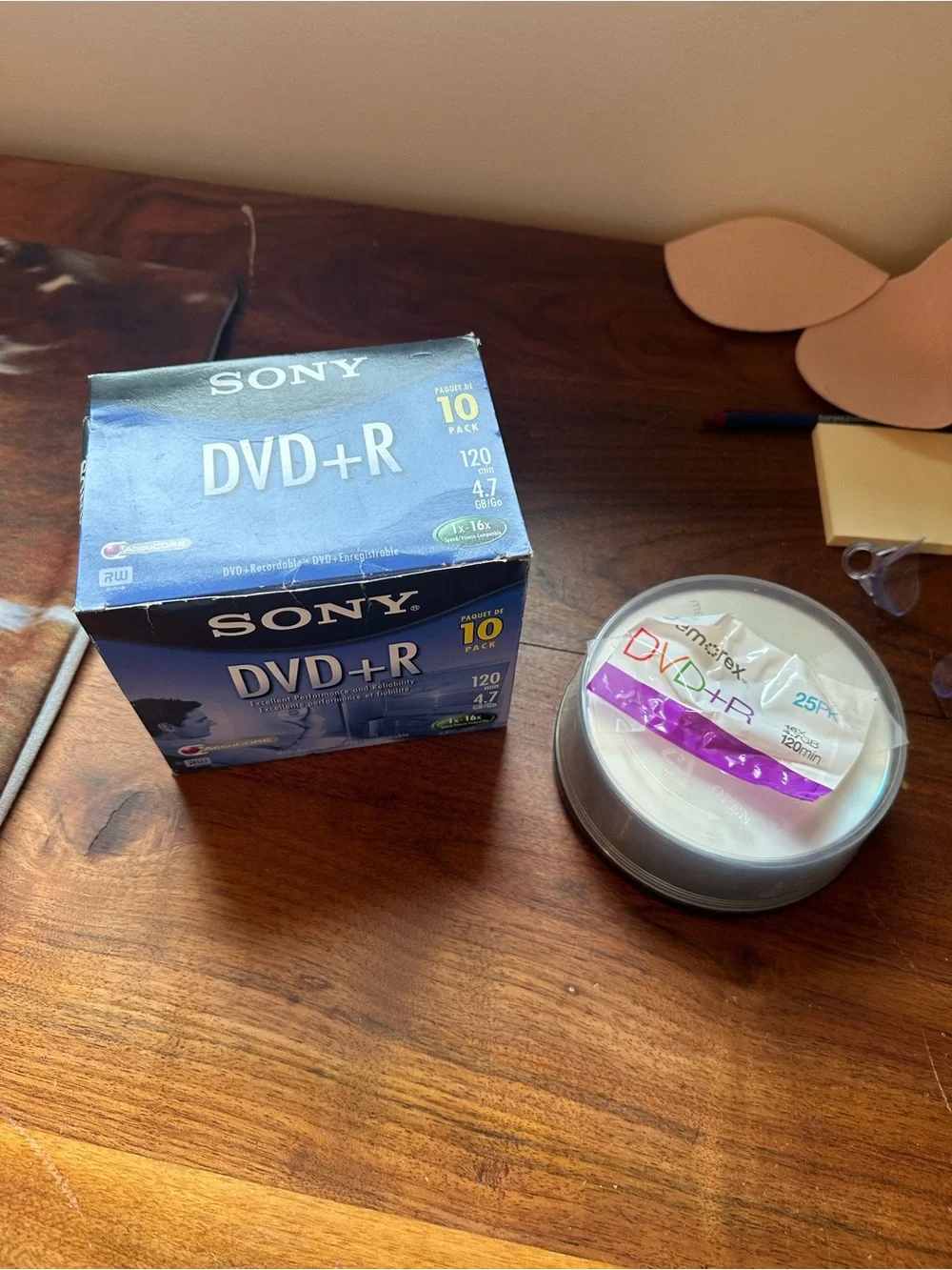 Sony pack dvd+r